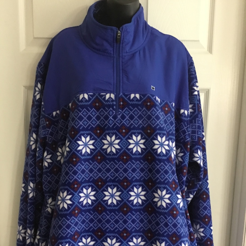 Ski Season Fleece/Nylon Pullover